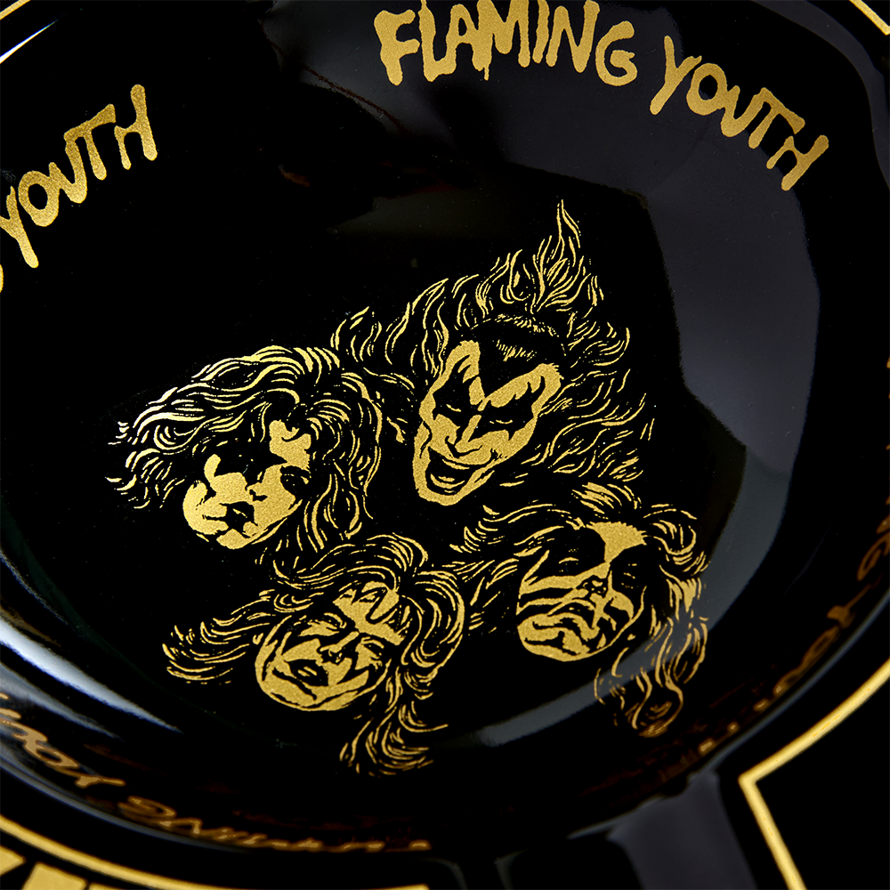 Flaming Youth Ash Tray - KISS Official Store Flaming Youth Ash Tray - KISS Official Store