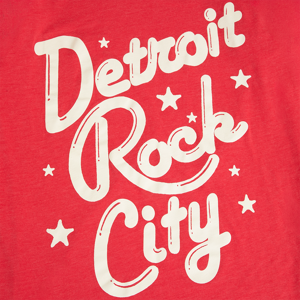 Detroit Rock City Vintage T-Shirt Detail 1
