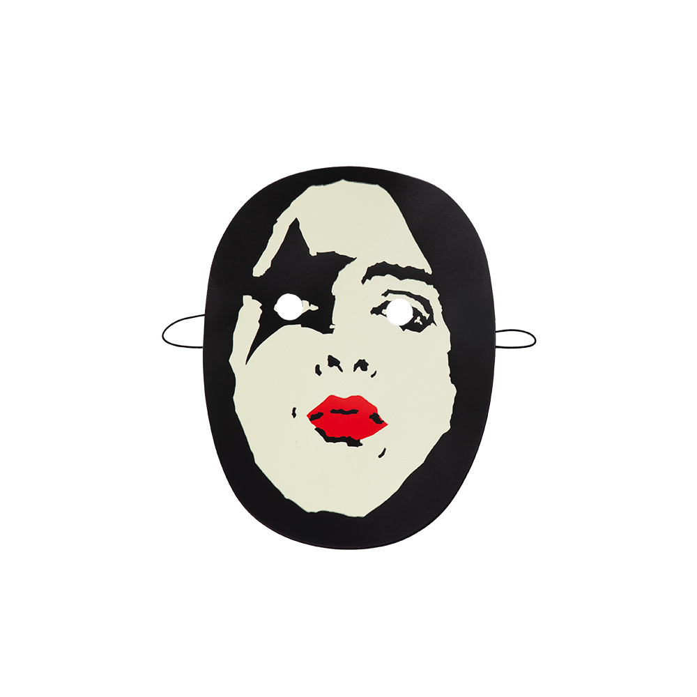 KISS Halloween Replica Paper Mask Set