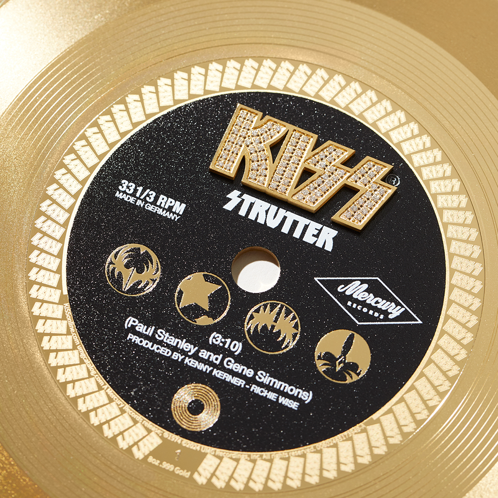 #キッス KISS 24kt ゴールドレコード キッス 760万円の純金レコード（限定5枚）と40万円の金メッキ