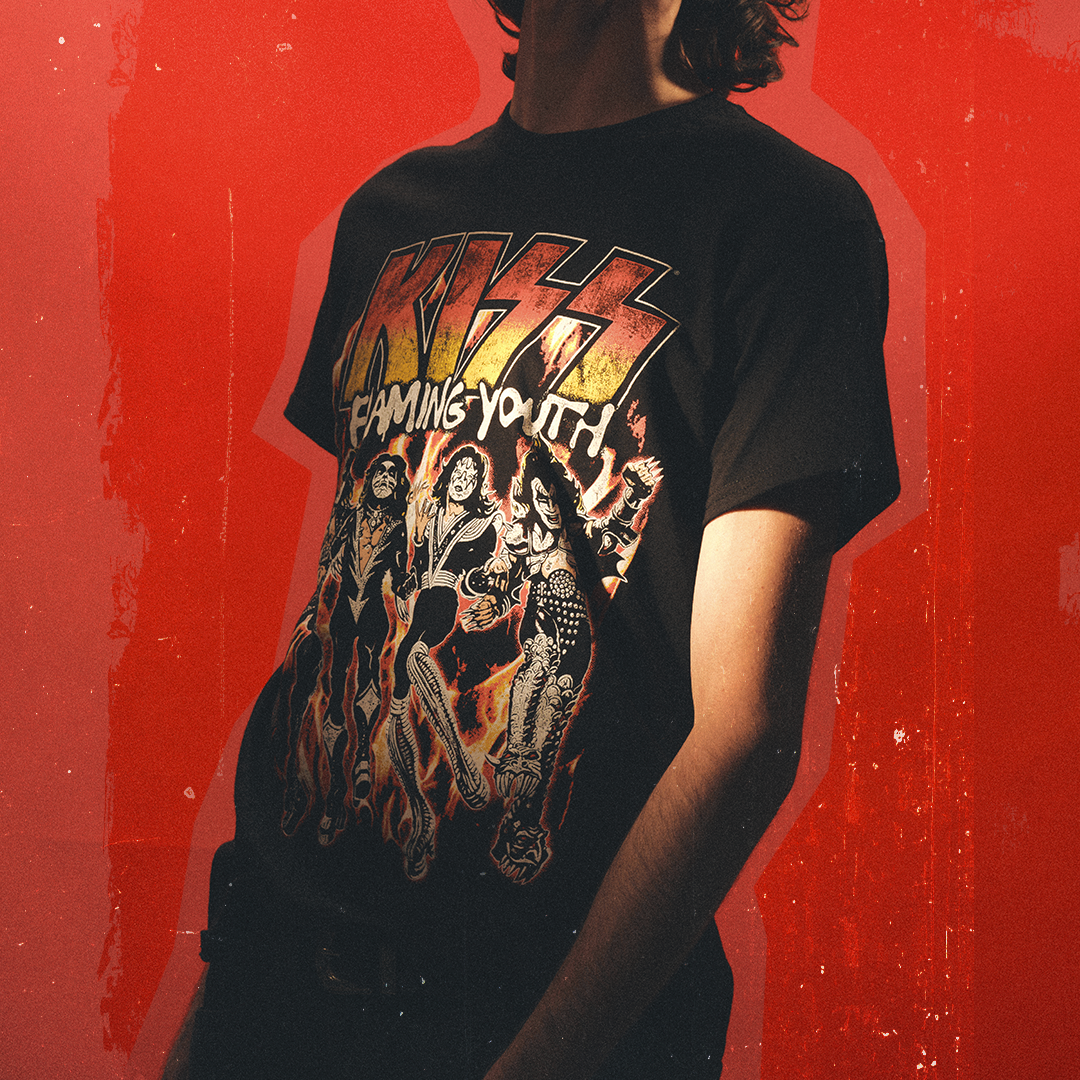 Flaming Youth / God Of Thunder 7” + Flaming Youth Single Cover T-Shirt 7
