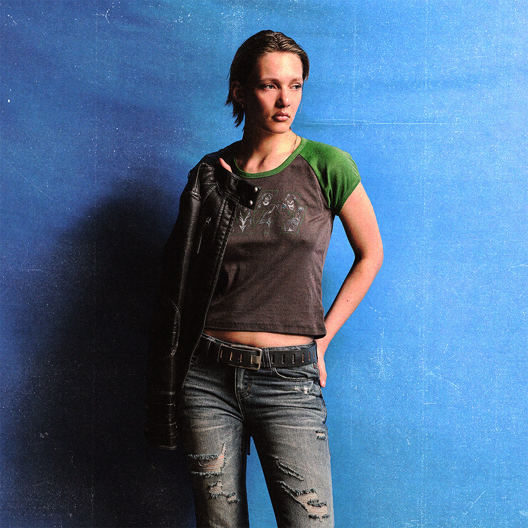 Beth Crop Raglan T-Shirt