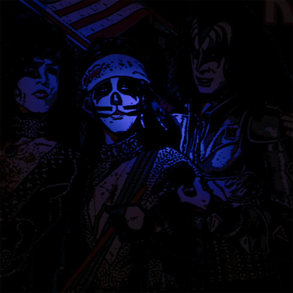 The Spirit of '76 Blacklight Screenprinted Serigraph Poster 3