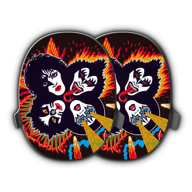 Heavys H1H Headphones + KISS 'Rock and Roll Over' Anniversary Edition Shells 5