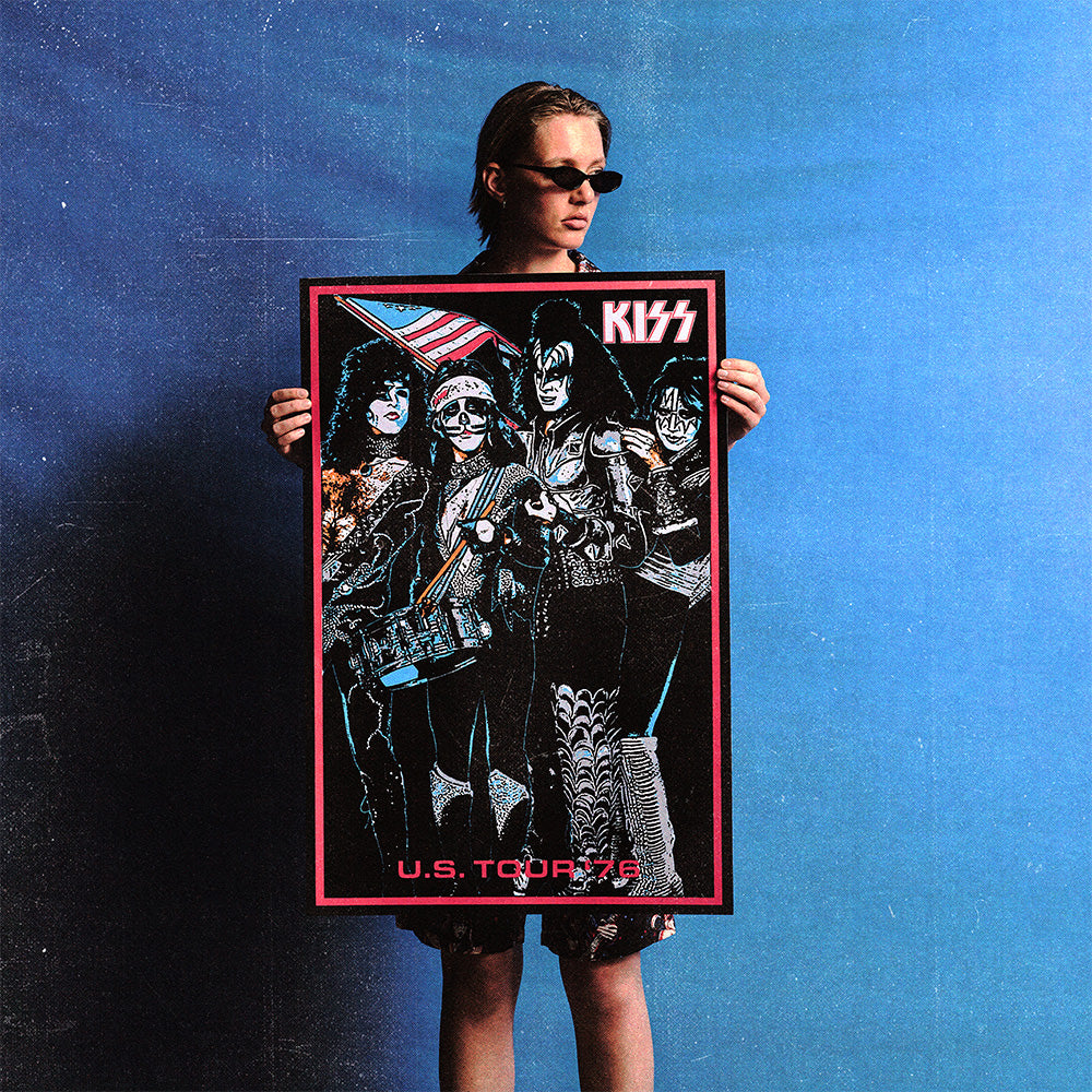 ブラッキー　ポスター The Spirit of '76 Blacklight Screenprinted Serigraph Poster - KISS