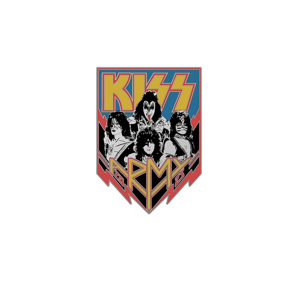 KISS Army Pin