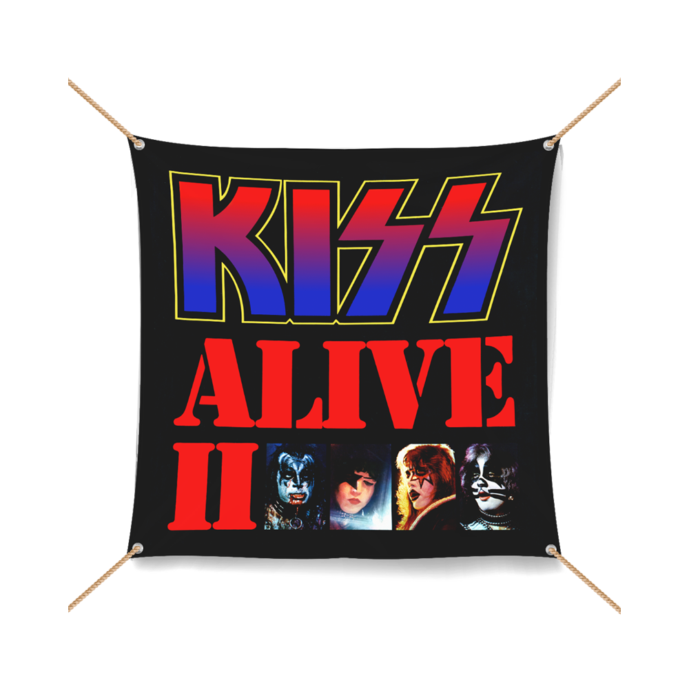 Alive II Wall Flag