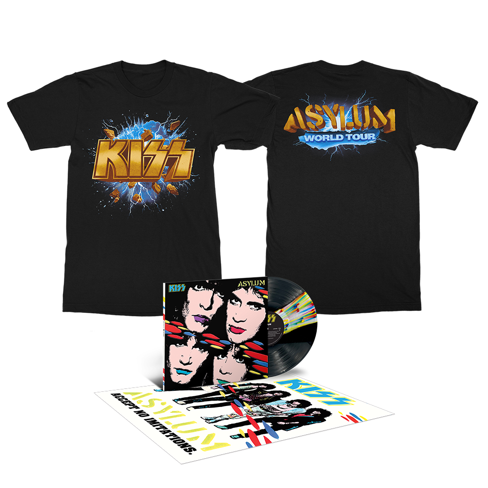 Asylum 40th Anniversary Premium Color LP (Limited Edition) + Asylum World Tour T-Shirt