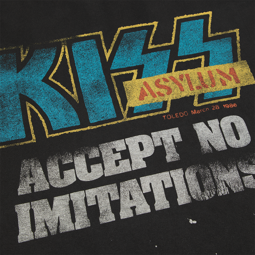 KISS x Lost Love: Accept No Limitations Upcycled T-Shirt