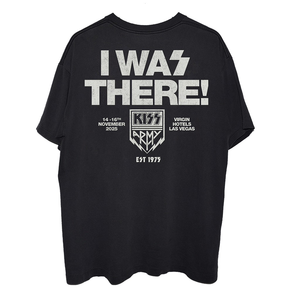 I Was There T-Shirt - KISS Official Store I Was There T-Shirt - KISS Official Store