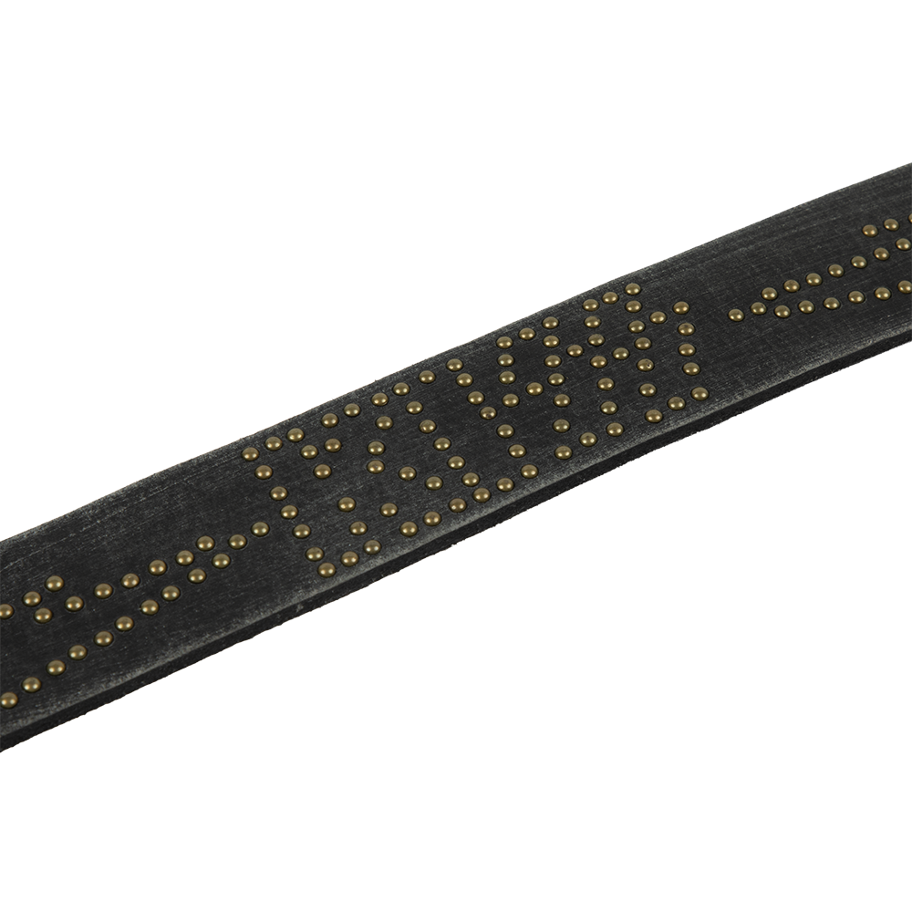 Beware! Leather Belt