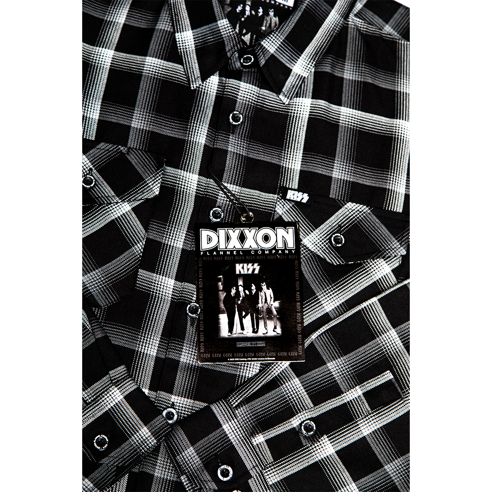 KISS x DIXXON - Dressed to Kill Flannel 4