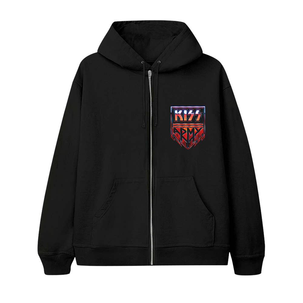 KISS Army Landlocked In Vegas Zip Sweatshirt-2