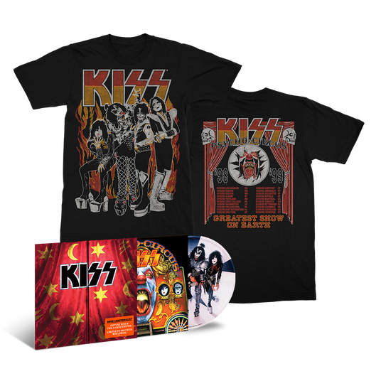 Greatest Show On Earth T-Shirt + Psycho Circus Limited Edition Picture Disc LP