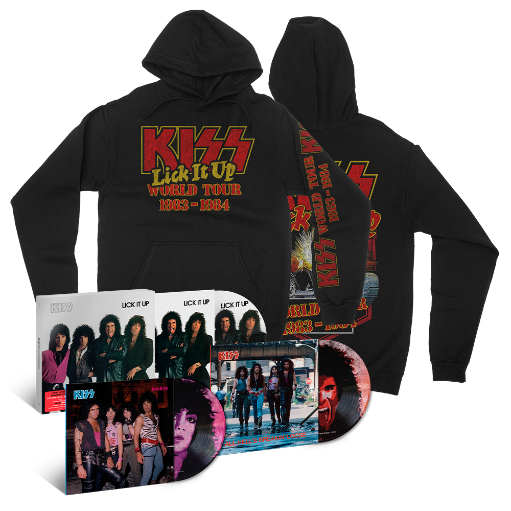 Lick It Up Limited Edition 3LP Deluxe + Hoodie
