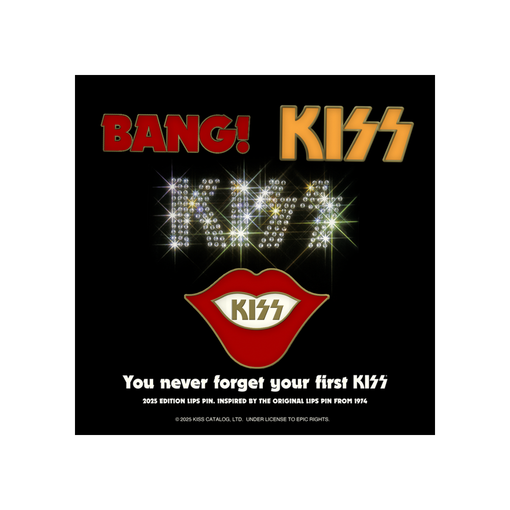 You Never Forget Your First KISS Pin Set