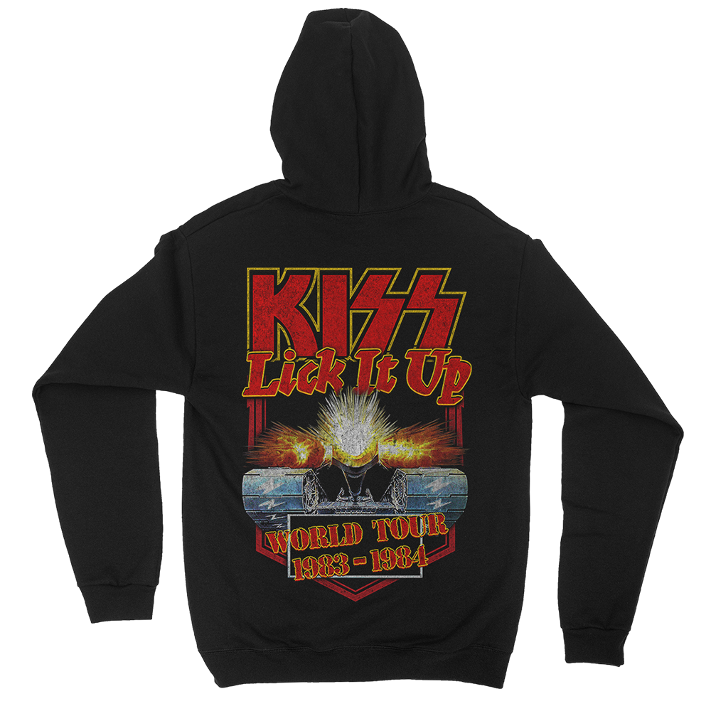 Lick It Up World Tour Hoodie Back