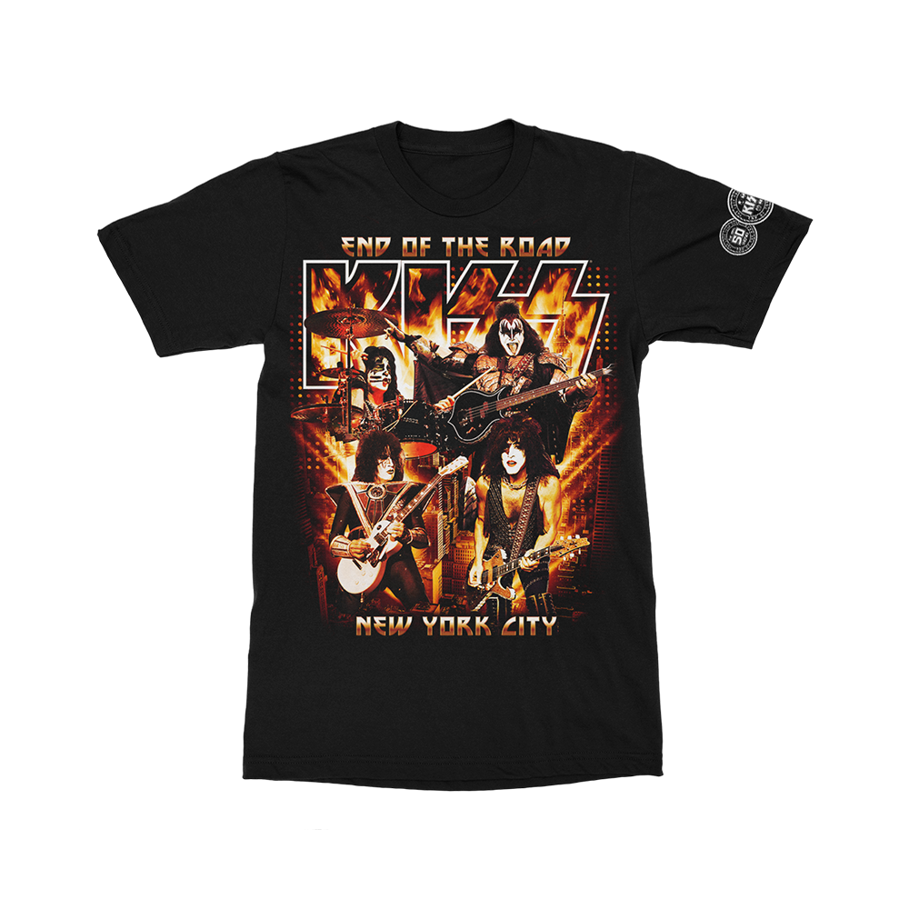KISS End Of The Road Final Shows Ever T-Shirt -FR