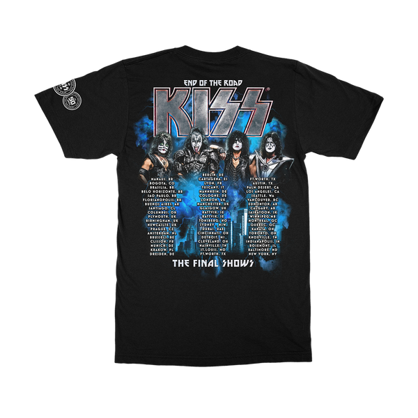 Kiss The Final Shows Msg Popup T Shirt Kiss Official Store 2145