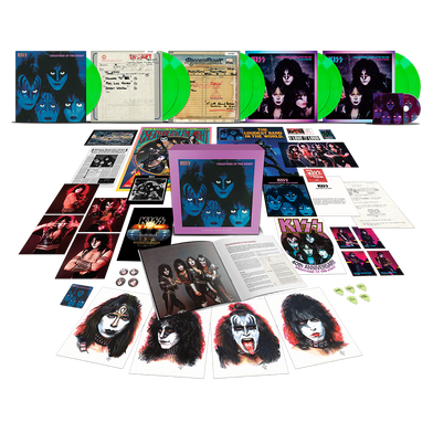 Creatures Of The Night 40th Anniversary 9LP Super Deluxe (Limited Edition Glow-In-The-Dark Vinyl) Activated