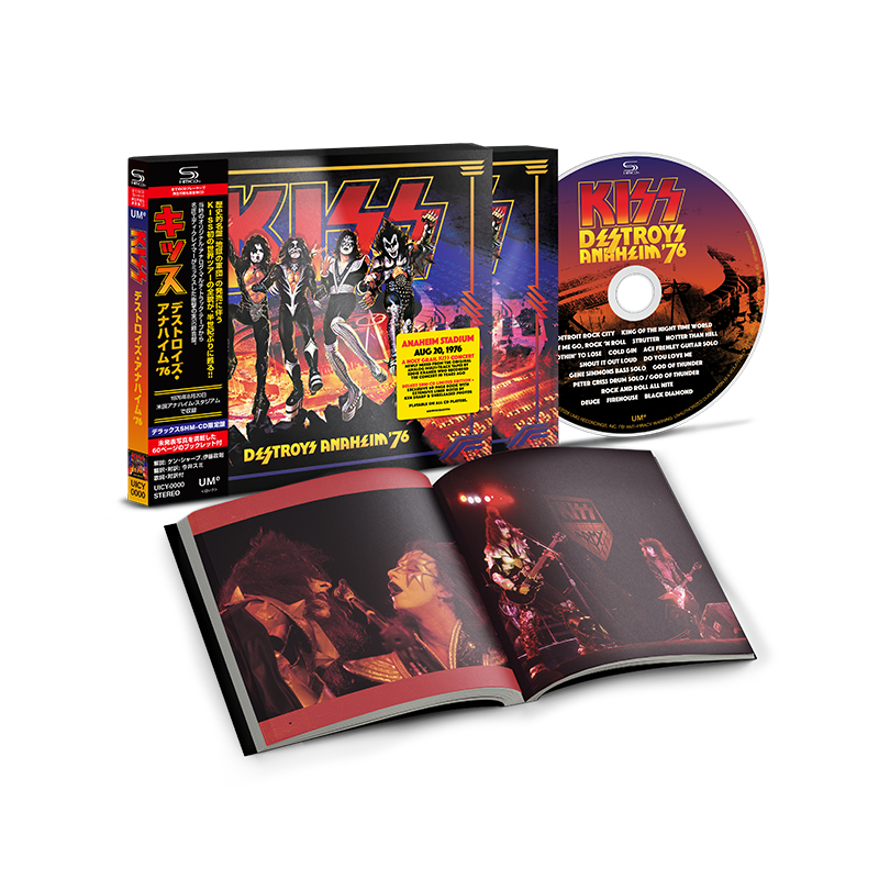 KISS Destroys Anaheim '76 SHM-CD