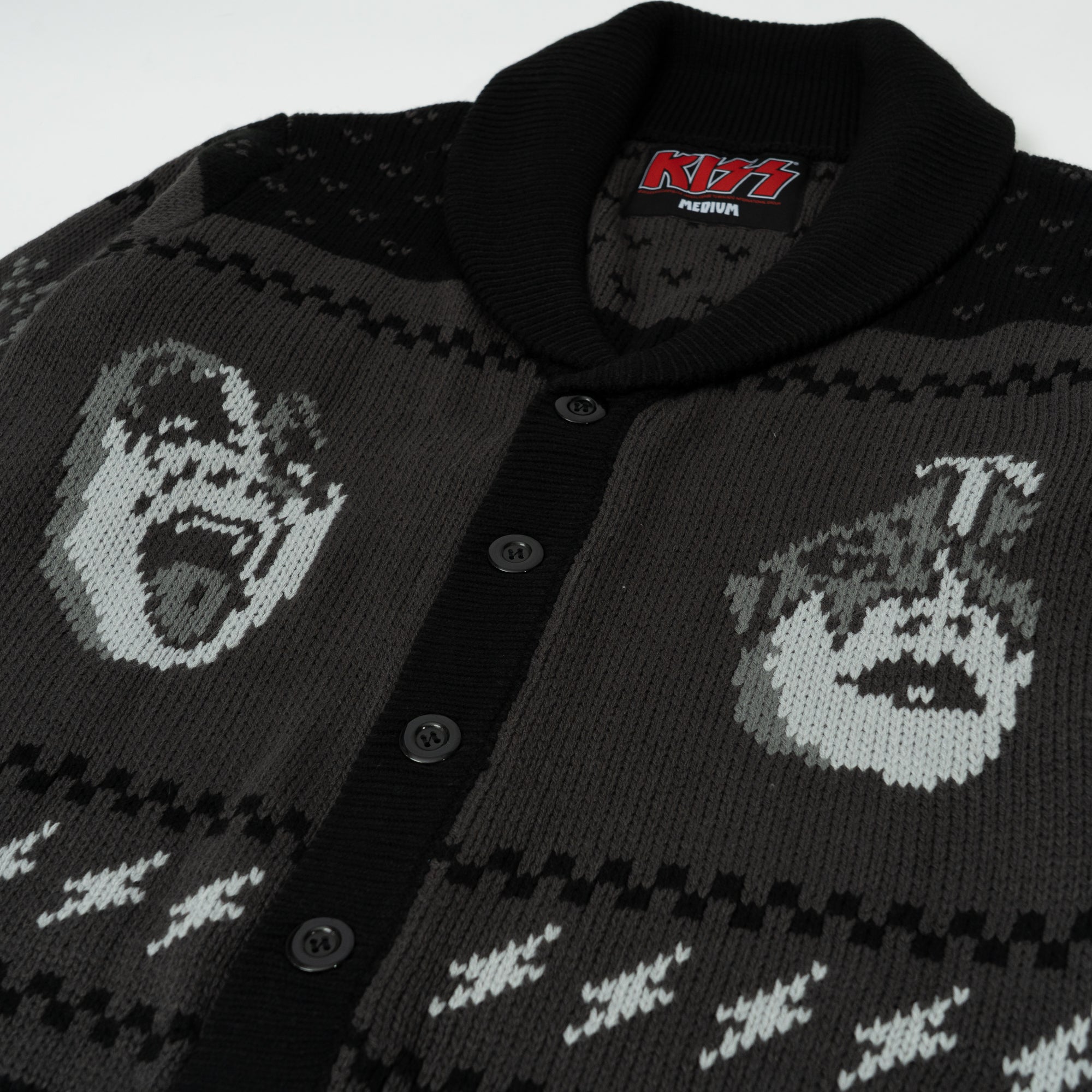 KISS Faces Cardigan 9