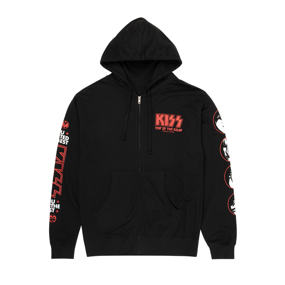 KISS END OF THE ROAD VIP パーカー You Got The Best Zip Hoodie KISS END OF THE ROAD VIP パーカー You Got The Best Zip Hoodie