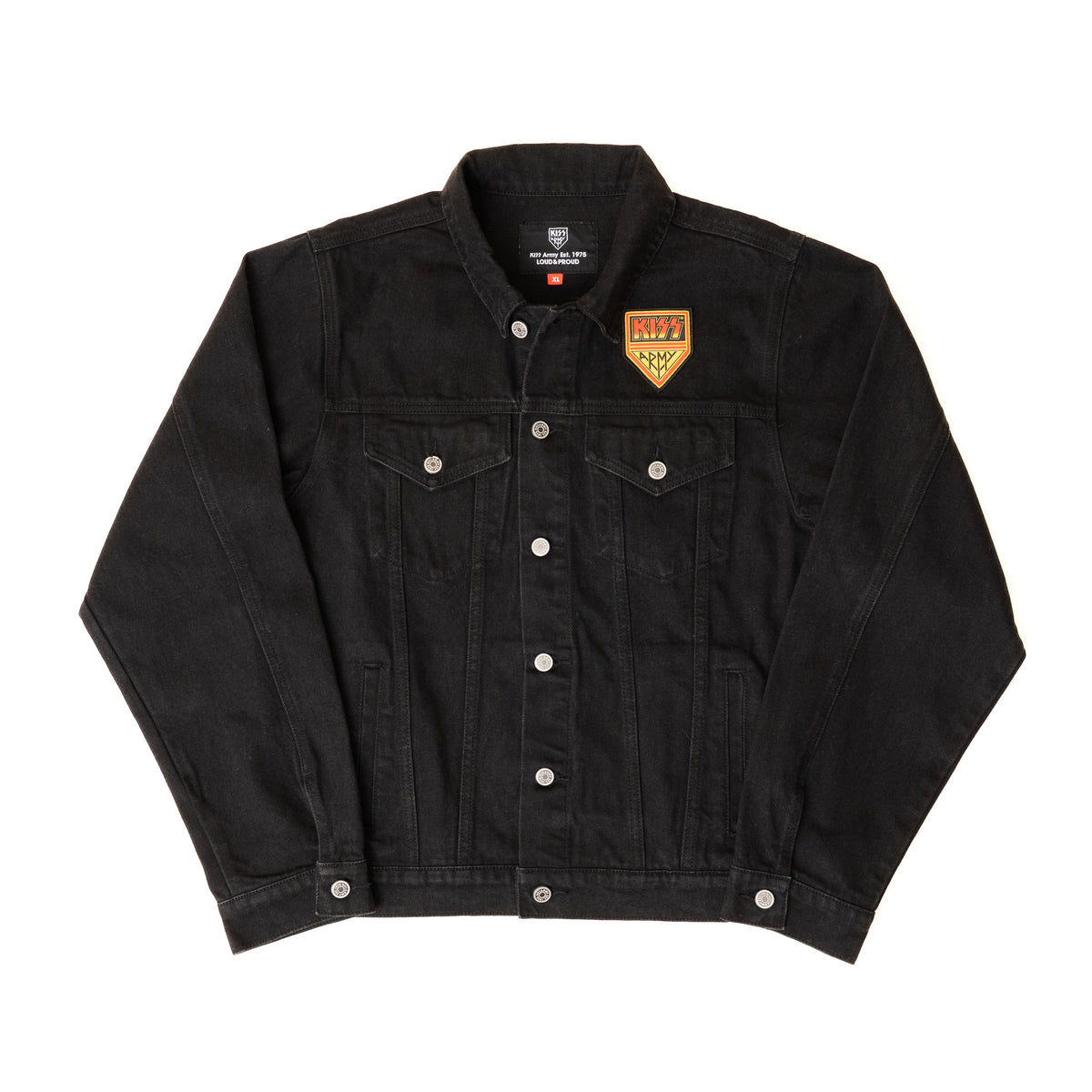 Kizz Jacket Official KISS Army Denim Jacket - KISS Official Store