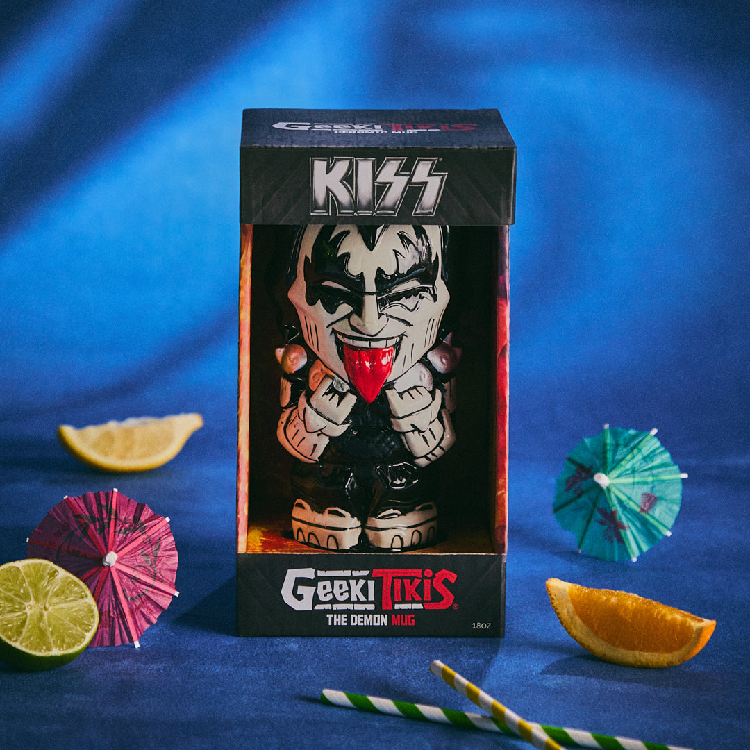 KISS Geeki Tikis - The Demon Boxed