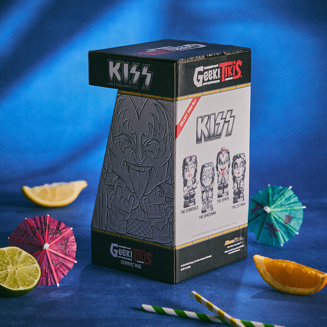 KISS Geeki Tikis - The Demon Box Back