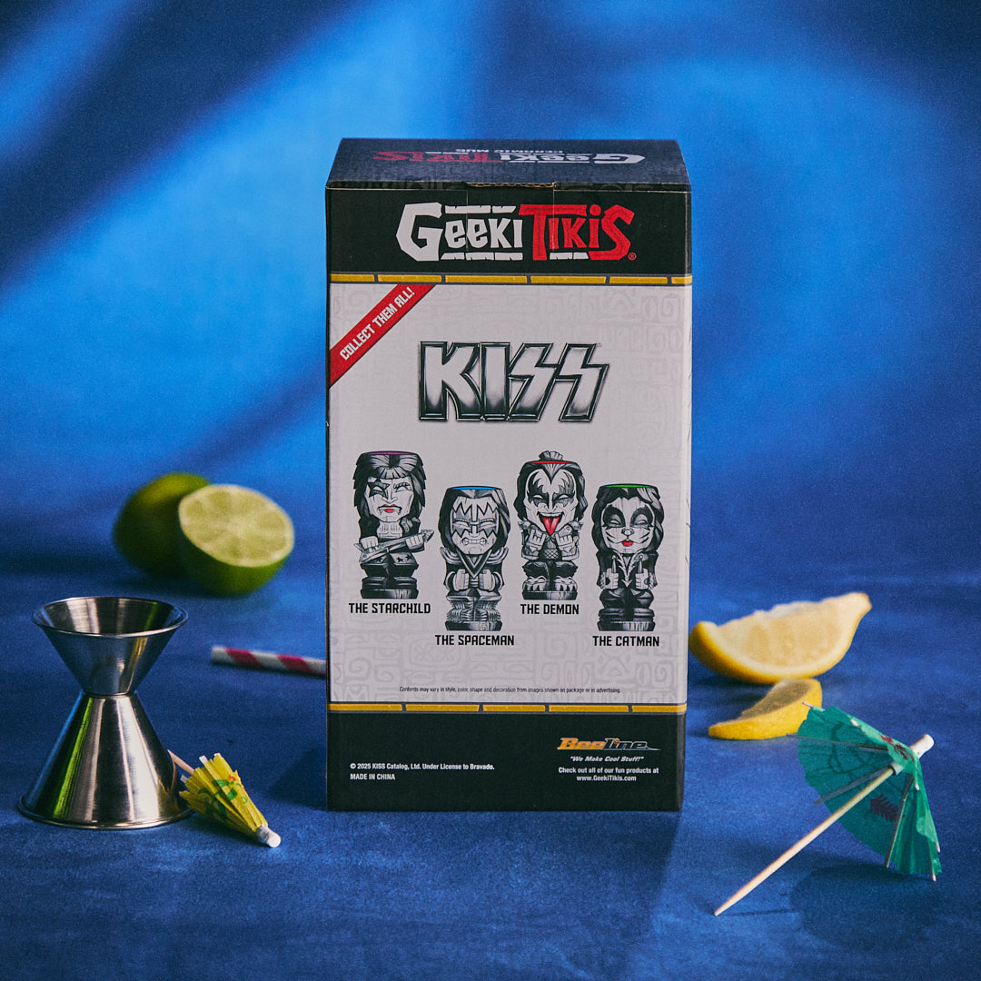 KISS Geeki Tikis - The Spaceman Box Back