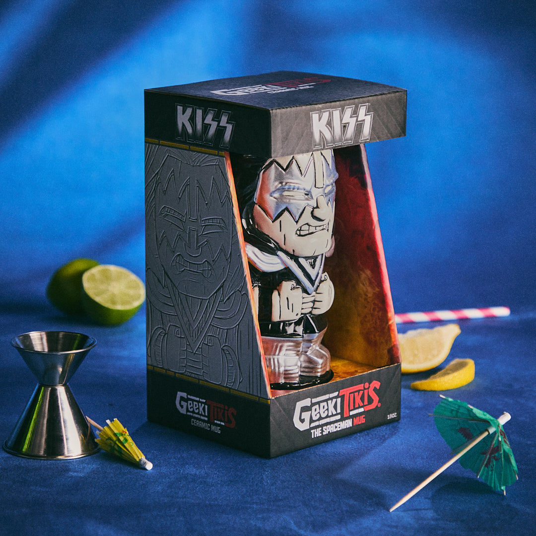 KISS Geeki Tikis - The Spaceman Box Side