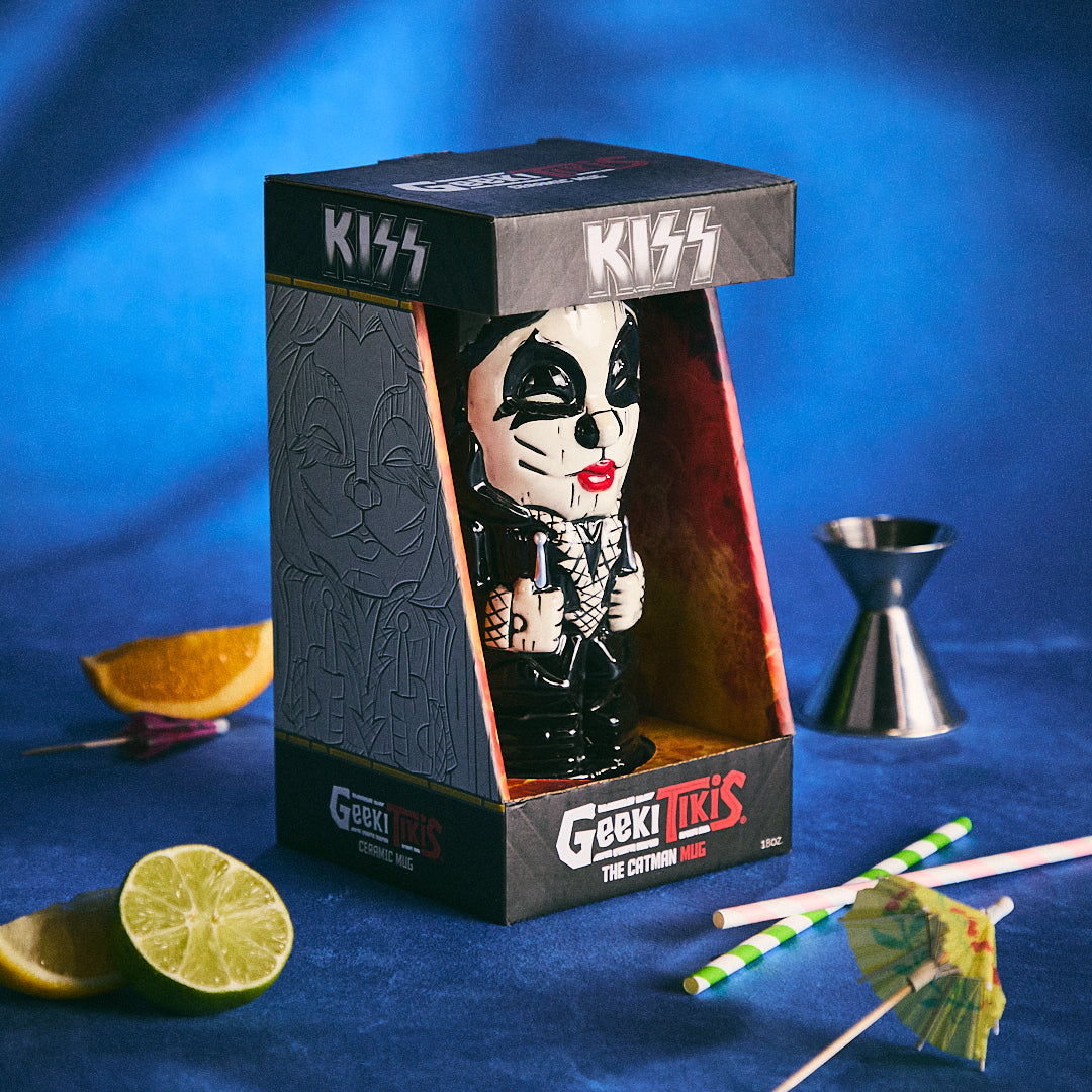 KISS Geeki Tikis - The Catman Box Side