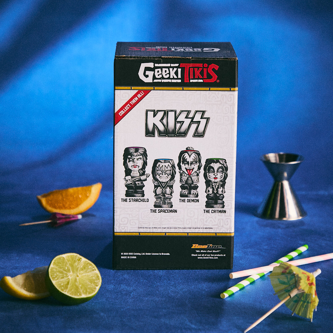 KISS Geeki Tikis - The Catman Box Back