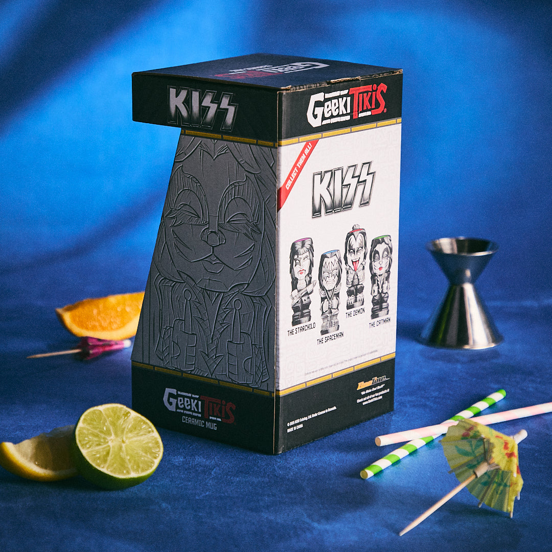 KISS Geeki Tikis - The Catman Box Side