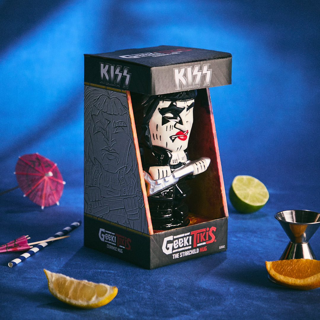 KISS Geeki Tikis - The Starchild Box Side