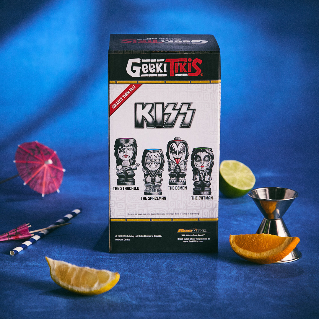KISS Geeki Tikis - The Starchild Box Back