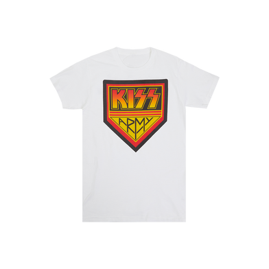 KISS Army Logo T-Shirt - White