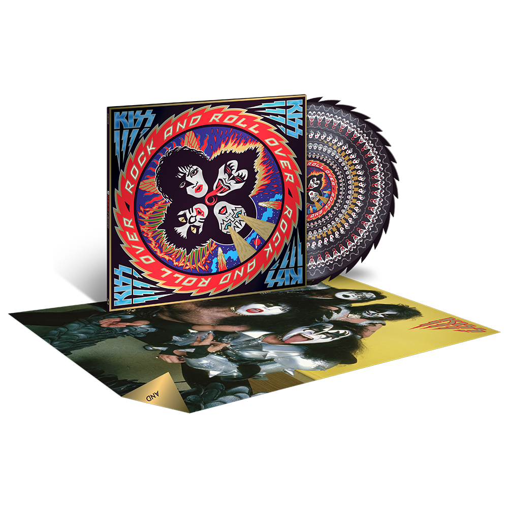 Rock And Roll Over 50th DELUXE 1LP ZOETROPE PICTURE DISC SAWBLADE DIE-CUT VINYL