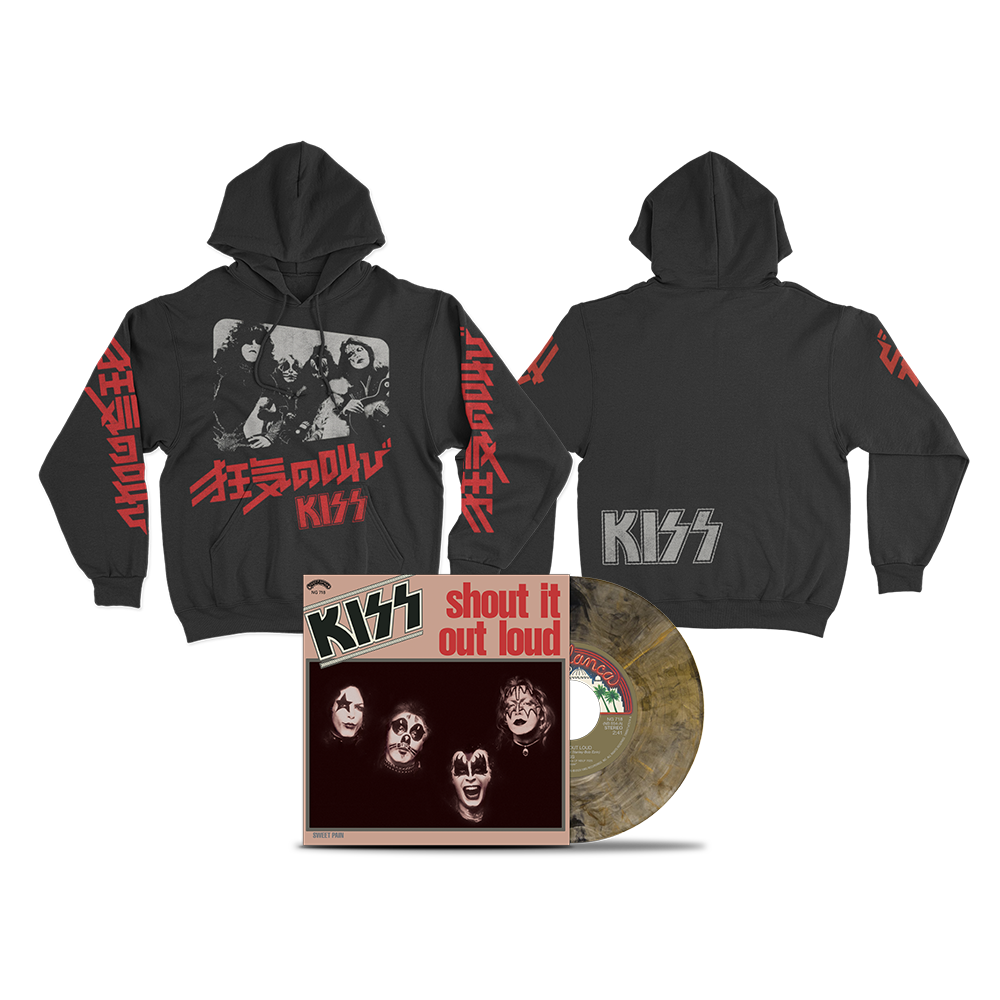 Shout It Out Loud / Sweet Pain 7" (Limited Edition) + Shout It Loud Japan Cover Pullover Hoodie