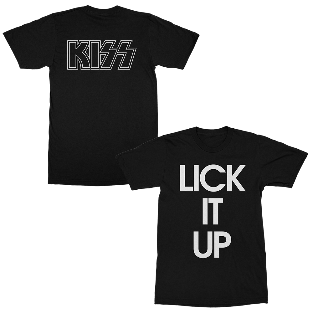 Lick It Up Black T-Shirt