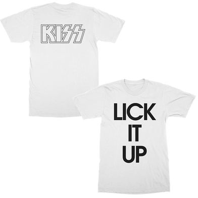 Lick It Up White T-Shirt