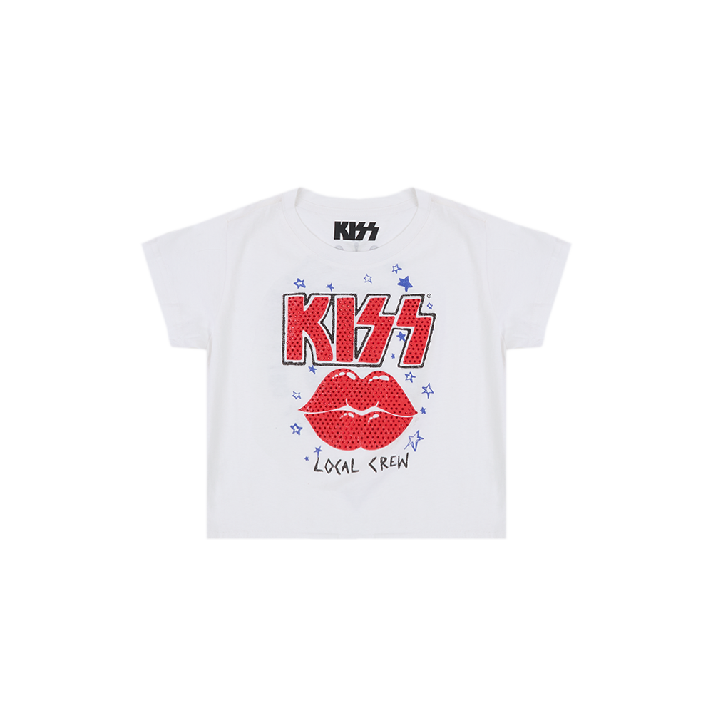 KISS Local Crew Crop Top Front