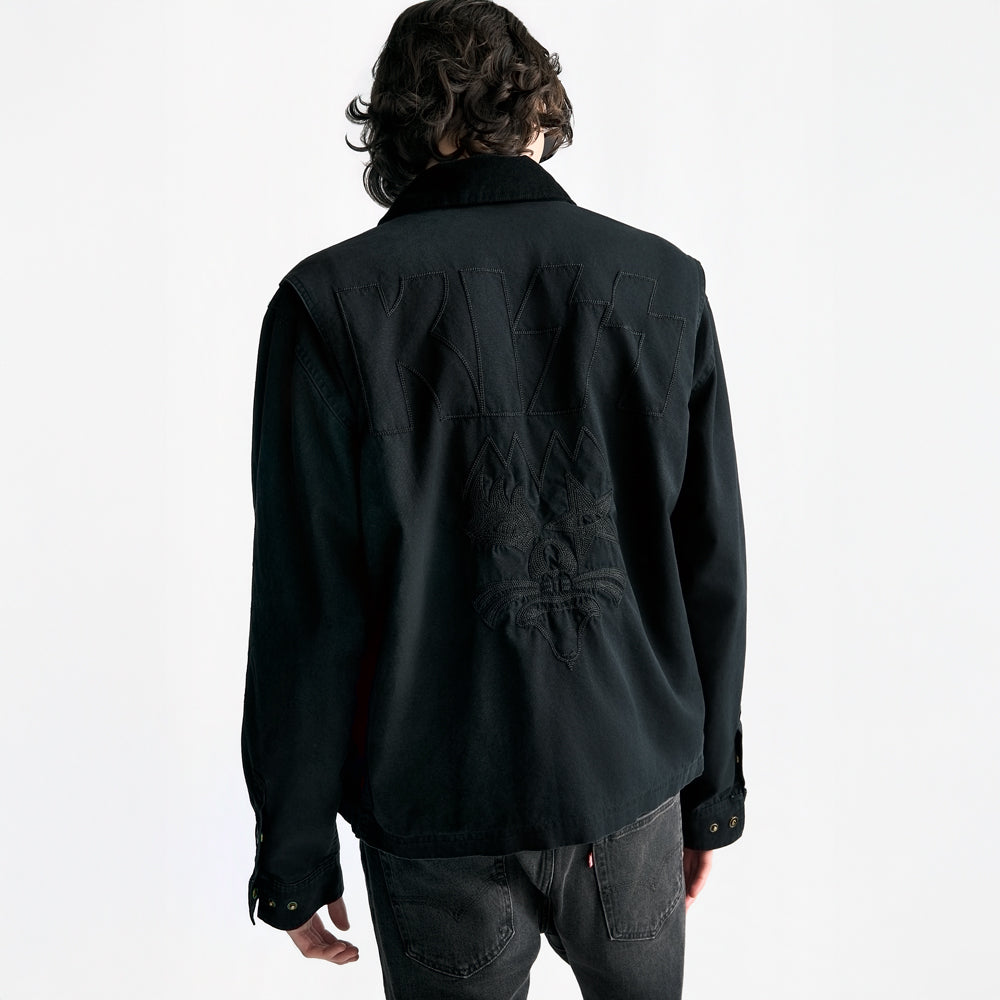 Mask Destroyer Jacket Model Back