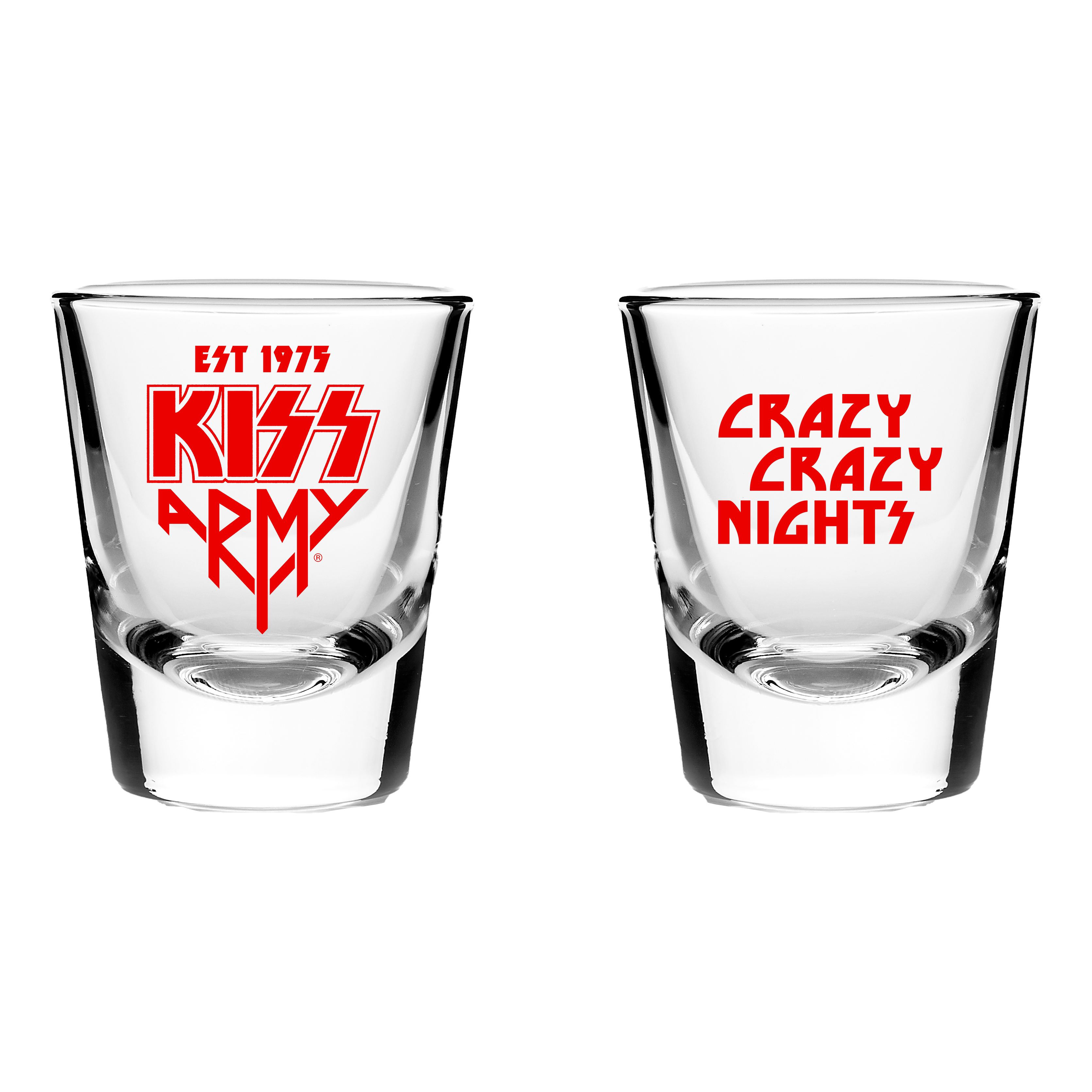 Crazy Crazy Nights Shot Glass