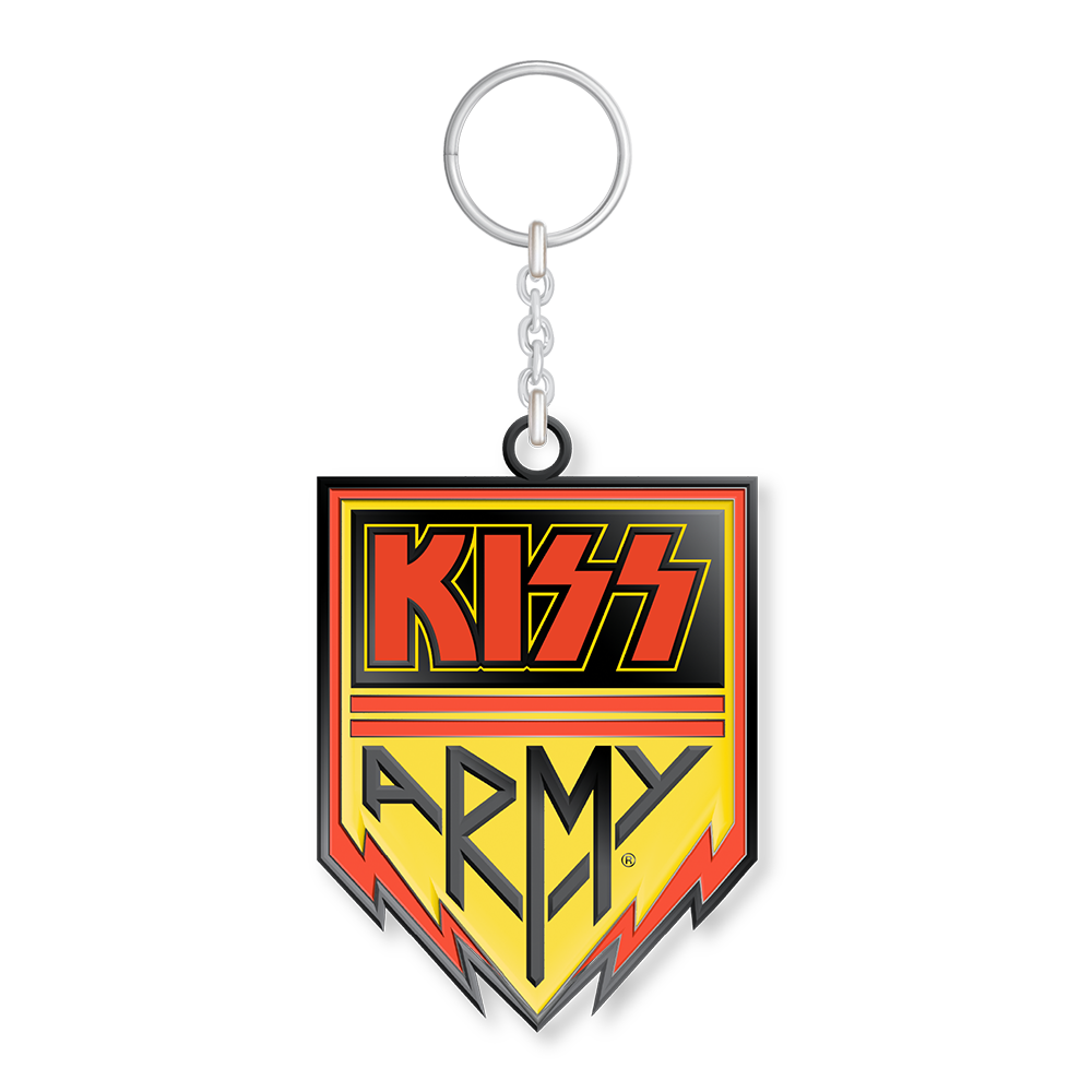KISS Army Keychain