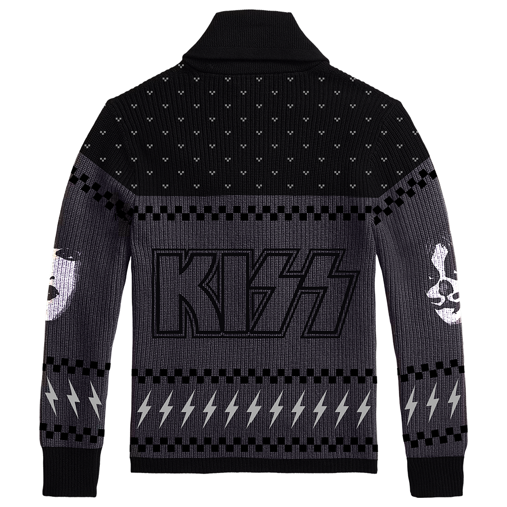 KISS Faces Cardigan 2