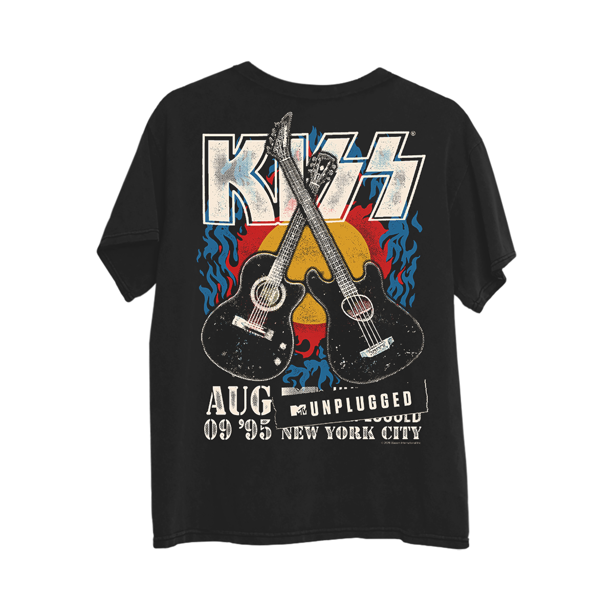 Acoustic Guitar T-Shirt Back