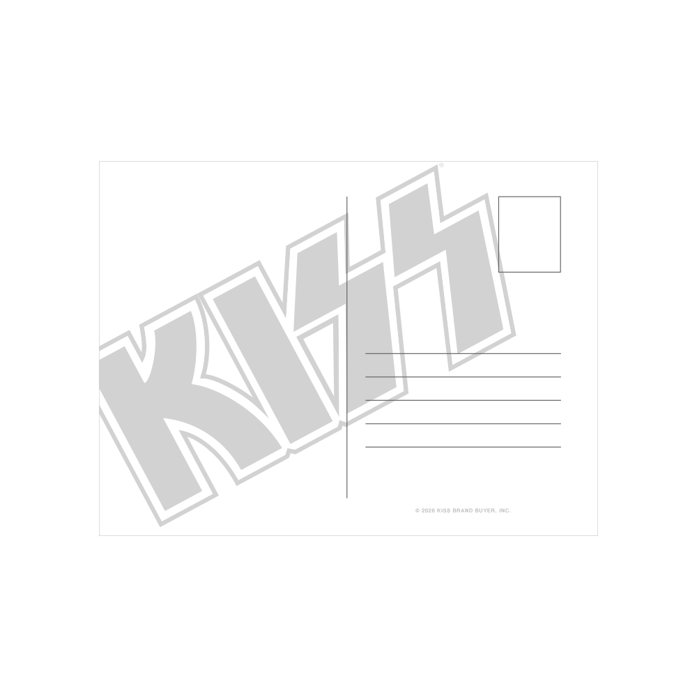 Rock and Roll Over Postcard Set Back