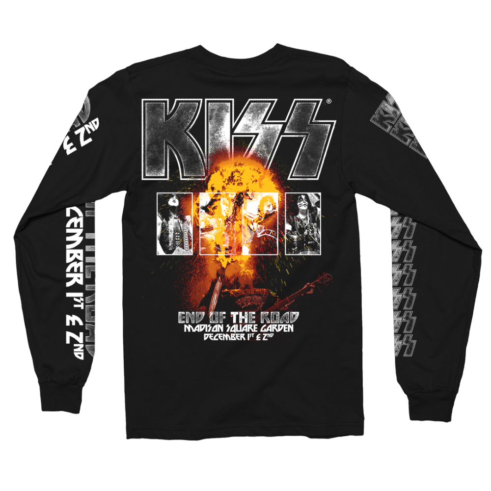 kiss long sleeve t shirt